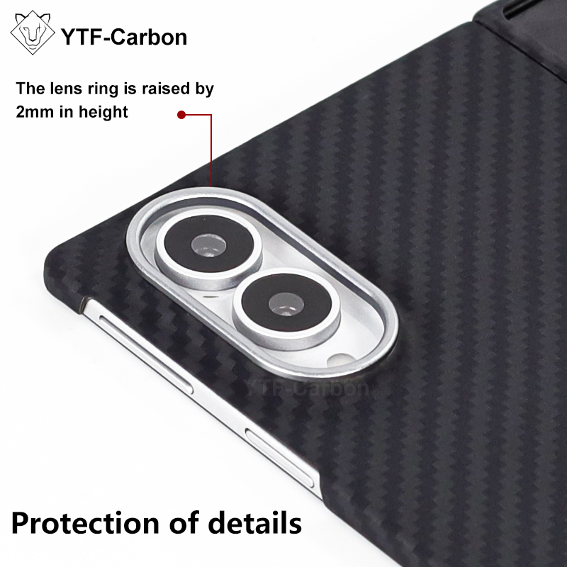 Étui magnétique en fibre de ca - Crepe Pan Carbon avis et prix