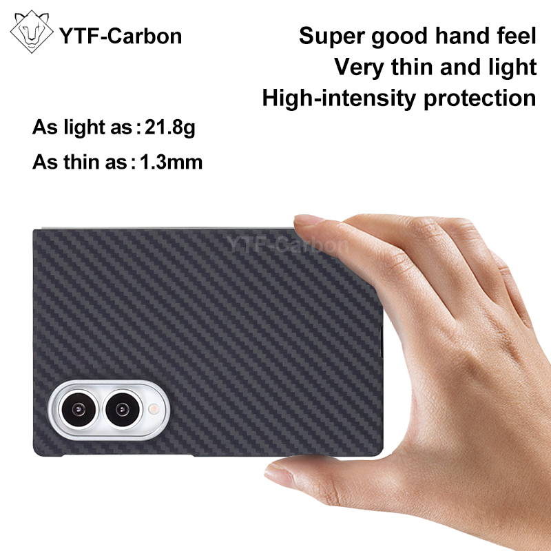 Étui magnétique en fibre de ca - Crepe Pan Carbon avis et prix