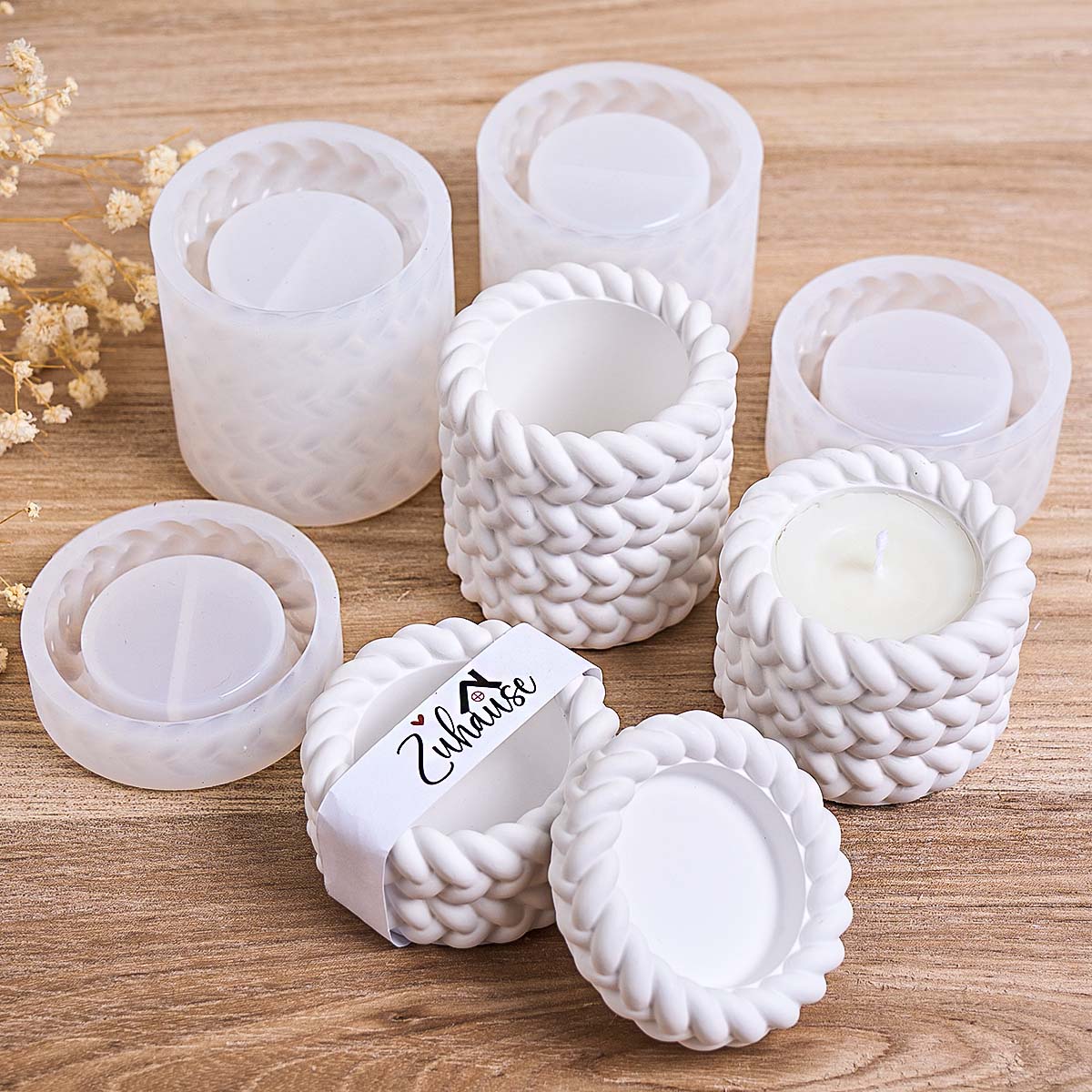 Pot de bougie tissé en Silicon - Potsticker Mold avis et prix