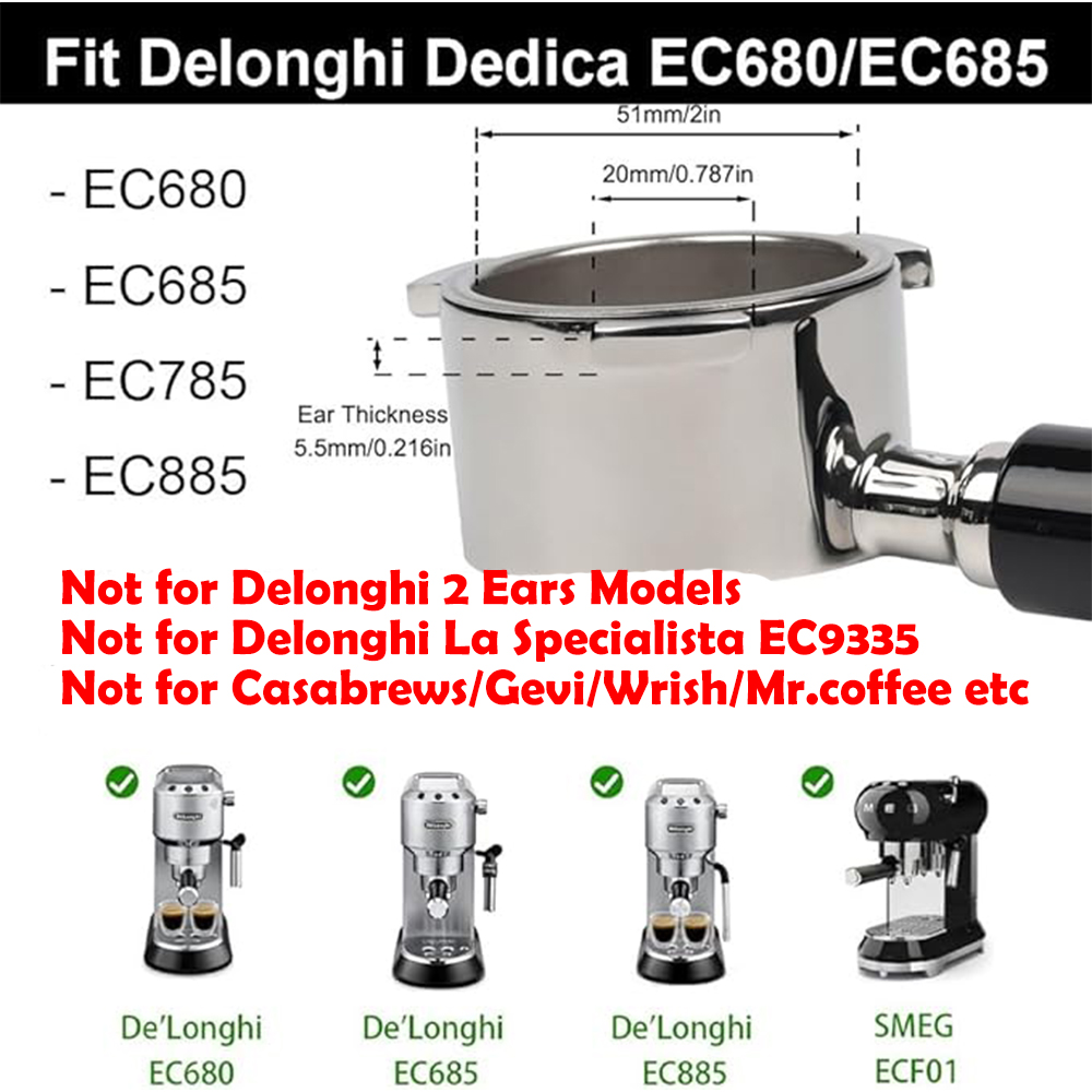 Porte-filtre à café à double b - Delonghi Espresso Magnifica avis et prix