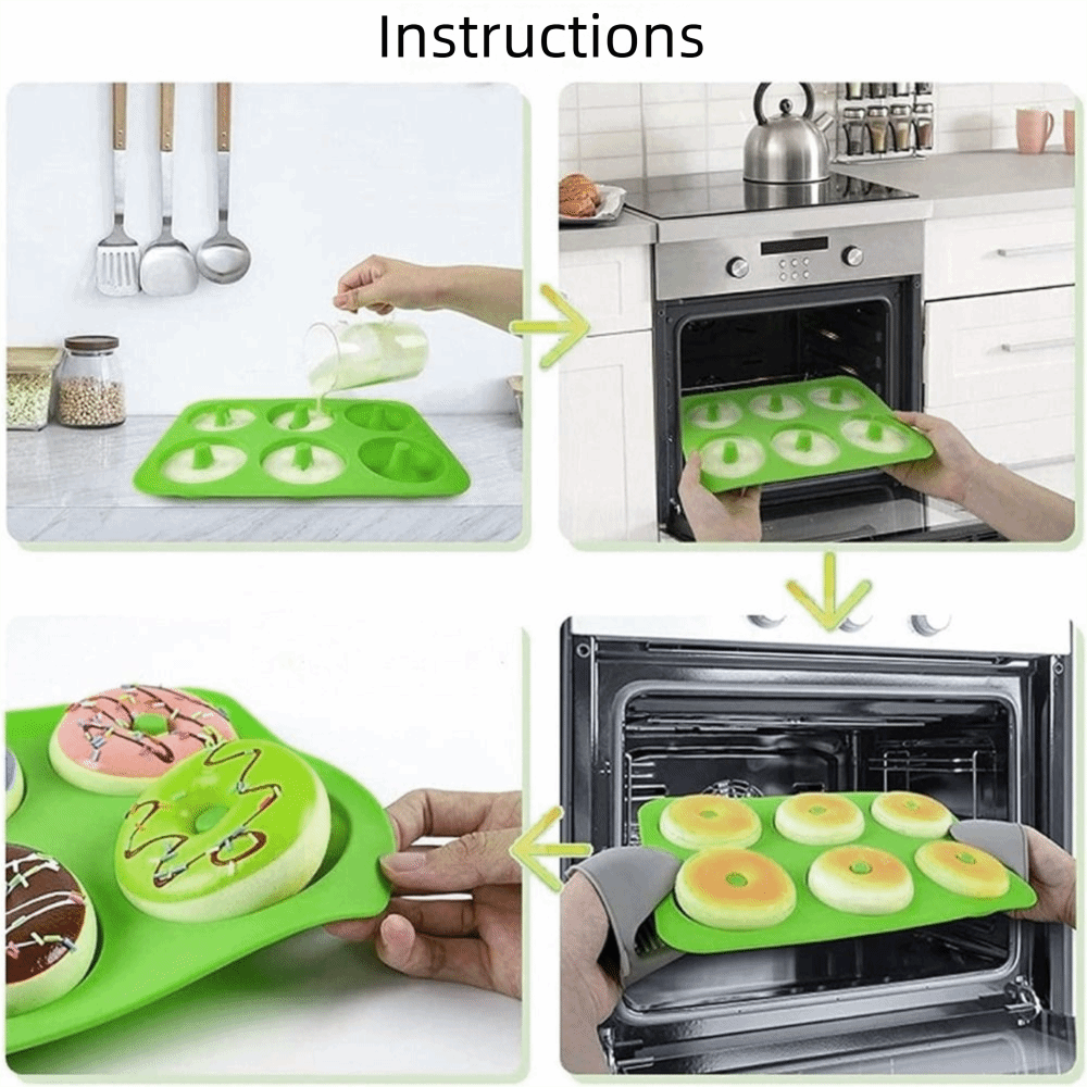 Nouveau moule à donuts en sili - Donut Mold Silicone avis et prix